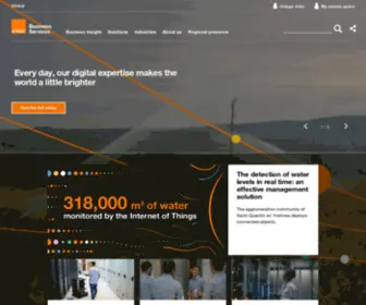 Orangebusiness.org(Your partner for digital transformation) Screenshot