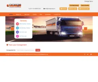 Orangecargo.in(Orange Cargo Carriers) Screenshot