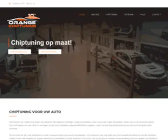 Orangechiptuning.nl(Chiptuning op maat voor alle automerken) Screenshot