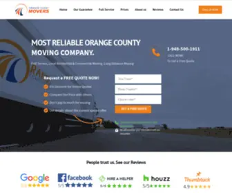 Orangecoastmovers.com(Get a Free Quote) Screenshot