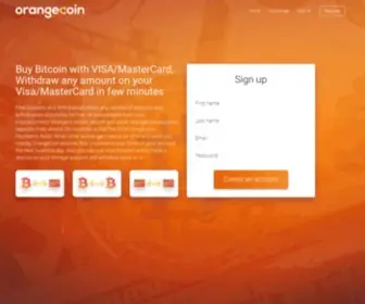 Orangecoin.com(Orangecoin) Screenshot