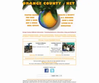 Orangecounty.net(Orange County California) Screenshot