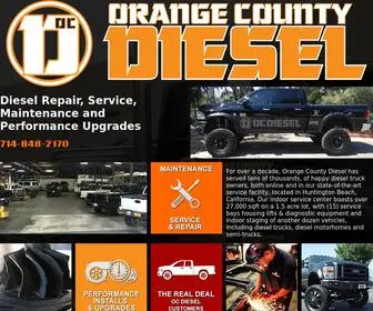 Orangecountydiesel.com(Orange County Diesel) Screenshot