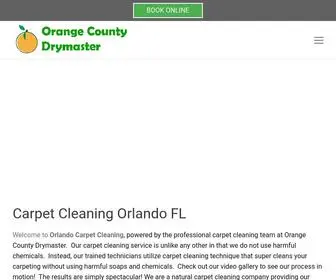 Orangecountydrymaster.com(Carpet cleaning services) Screenshot