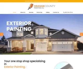 Orangecountyhousepainting.com(Orange County Painting Co) Screenshot