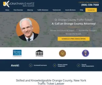 Orangecountynyticketlawyer.com(Traffic Ticket Lawyer in Orange County) Screenshot