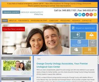 Orangecountyurology.com(Orange County Urology) Screenshot