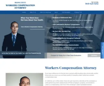 Orangecountyworkerscompensation.com(EXPERIENCED WORKERS COMPENSATION ATTORNEY) Screenshot