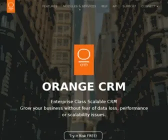 Orangecrm.com(Crm) Screenshot