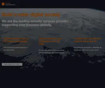 Orangecyberdefense.com(Build a safer digital society) Screenshot