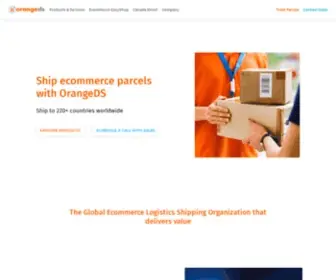 Orangedsinc.com(Your ecommerce shipping engine. OrangeDS) Screenshot