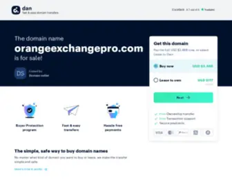 Orangeexchangepro.com(Orangeexchangepro) Screenshot