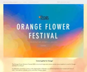 Orangeflowerfestival.com(Orange Flower Festival 2020) Screenshot