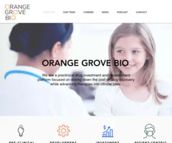 Orangegrovebio.com(Orange Grove Bio Home) Screenshot