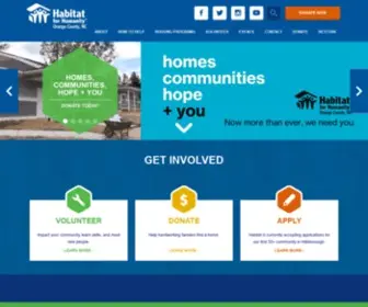 Orangehabitat.org(Habitat for Humanity of Orange County) Screenshot