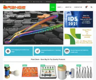 Orangeinstruments.com(The Standard of Excellence) Screenshot