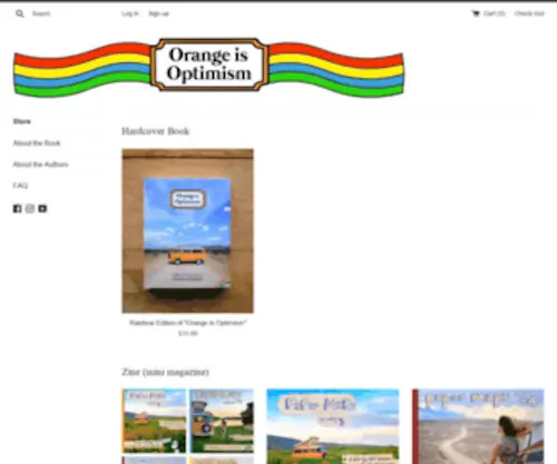 Orangeisoptimism.com(Orange Is Optimism) Screenshot