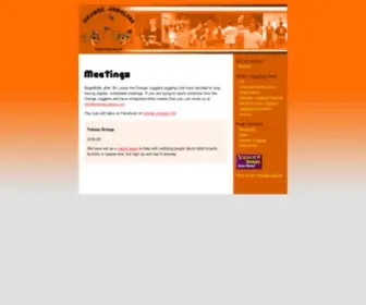 Orangejugglers.com(The Orange Jugglers) Screenshot