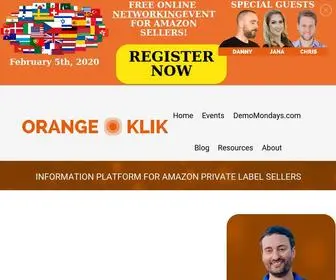 Orangeklik.com(Orange Klik) Screenshot