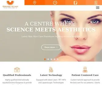 Orangeklinic.com(Leading Day Care Surgery and Cosmetic Hospital in Delhi) Screenshot