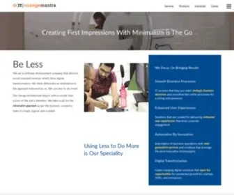 Orangemantratech.com(OrangeMantra Tech) Screenshot