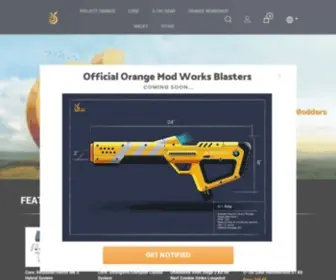 Orangemodworks.com(Orange Mod Works) Screenshot