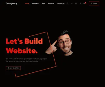 Orangency.com(Web Design & Digital Marketing Agency) Screenshot