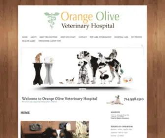 Orangeolivevet.com(Orangeolivevet) Screenshot