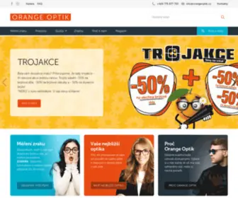 Orangeoptik.cz(Orange Optik) Screenshot