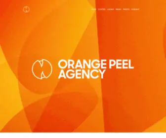 Orangepeel-Agency.ch(Orange Peel Agency) Screenshot