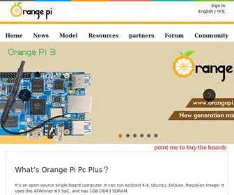 Orangepi.org(Orange Pi) Screenshot