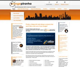 Orangepiranha.com(NAPERVILLE WEB COMPANY) Screenshot