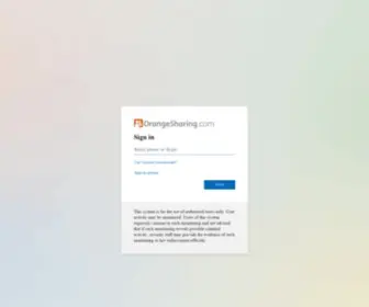 Orangesharing.com(Orangesharing) Screenshot