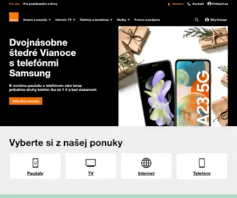Orange.sk(Pridajte sa k najlepšej mobilnej sieti na Slovensku) Screenshot