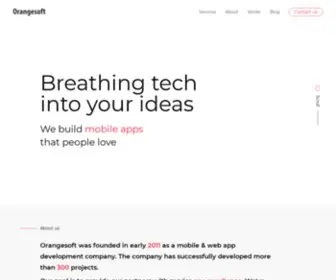 Orangesoft.co(Mobile App Development Company) Screenshot
