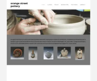Orangestreetpottery.com(Orange Street Pottery) Screenshot