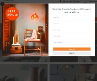 Orangetree.co.in(Lamp & Lighting Online) Screenshot