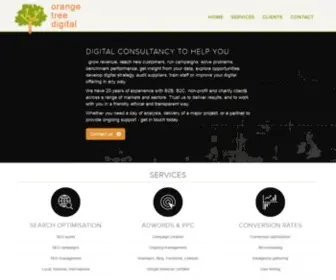 Orangetreedigital.co.uk(Orange Tree Digital) Screenshot