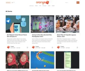 Orangetv.co.id(Orange TV) Screenshot
