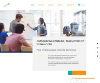 Orangeup.org(Inicio) Screenshot