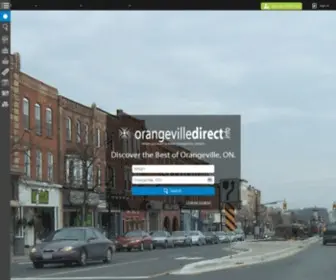 Orangevilledirect.info(When you want to know Orangeville) Screenshot