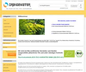 Orangewater.de(Schwarzkuemmeloel) Screenshot