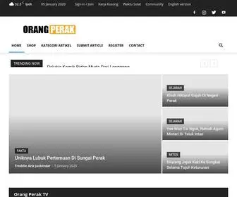 Orangperak.com(Orang Perak Orang Perak) Screenshot