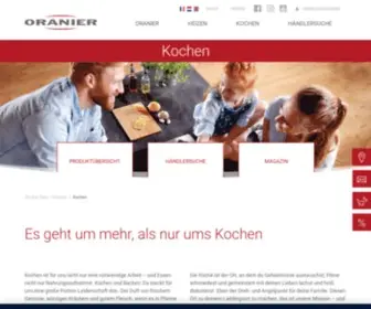 Oranier-Kuechentechnik.de(Oranier Küchentechnik) Screenshot