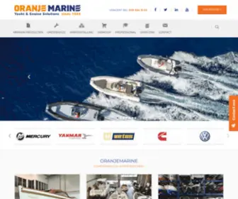 Oranjemarine.nl(Oranjemarine BV Amsterdam Noord) Screenshot