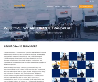 Oranjetransport.nl(Oranje Transport) Screenshot