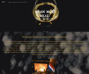 Oranmormead.com(Oran Mor Artisan Mead) Screenshot