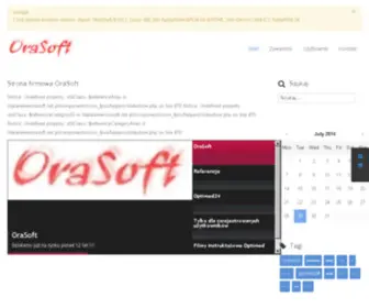 Orasoft.net.pl(Optimed24) Screenshot