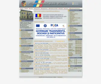 Orastie.info.ro(Primăria Municipiului Orăștie) Screenshot