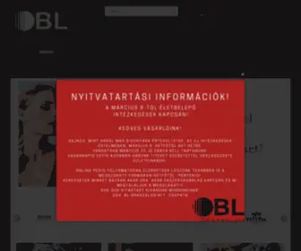 Oraszalon.hu(BL Óraszalon) Screenshot